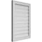 Ekena Millwork Vertical Surface Mount PVC Gable Vent: Functional, w/ 2"W x 1-1/2"P Brickmould Frame, 20"W x 28"H GVPVE20X2802SF - alternate 4